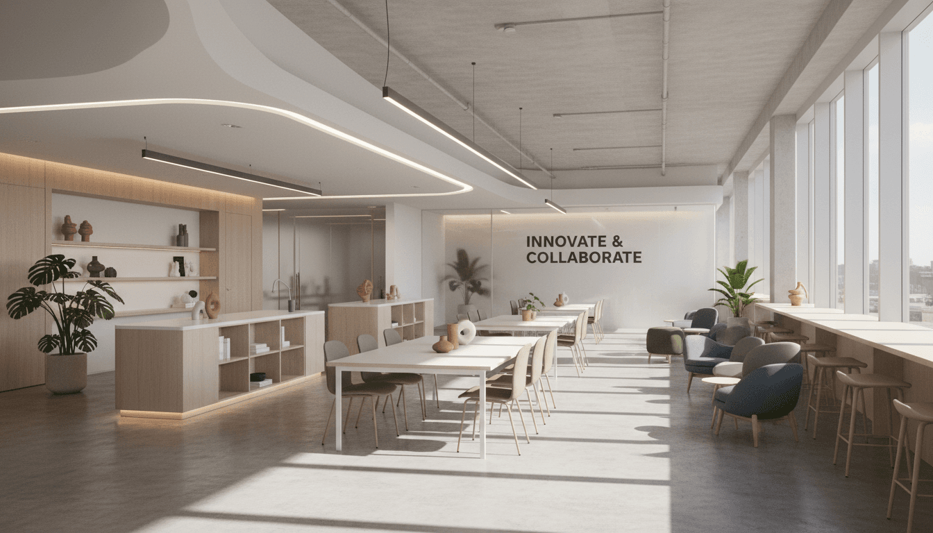Modern London workspace designed for innovation